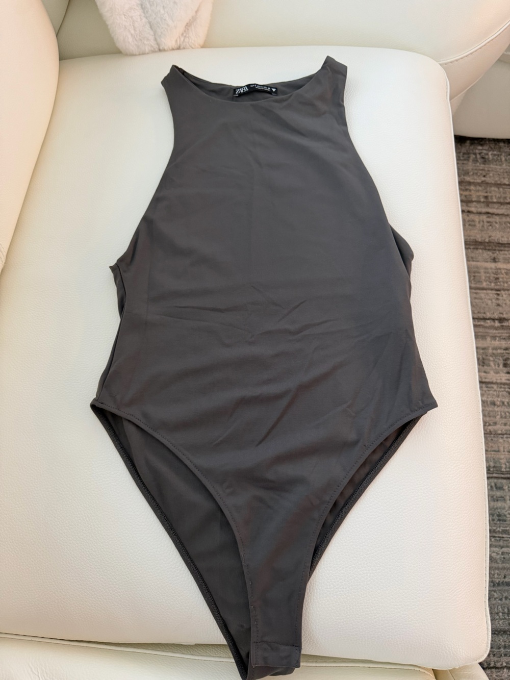 Zara Gray Bodysuit